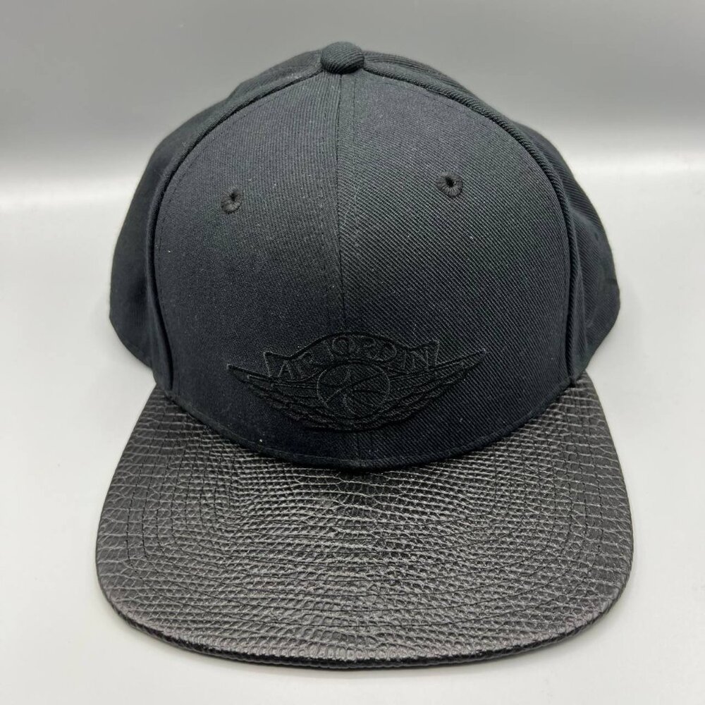 Air Jordan‎ Wings Hat Men Black Jumpman Snap Back Cap